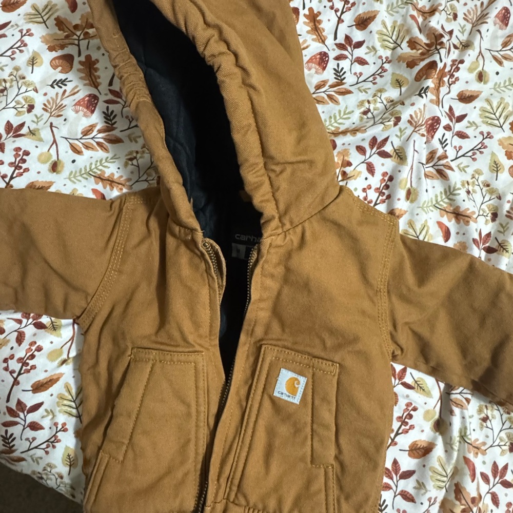 Carhartt Black Quilted Jacket